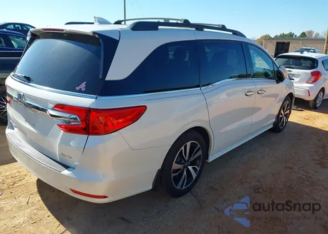 2019 Honda Odyssey Elite from USA, damaged, VIN 5FNRL6H93KB010711